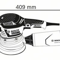 Bosch GEX 40-150 Ексцентър шлайф, 400W, 060137B201, куфар -boxx, снимка 5 - Други инструменти - 40070045
