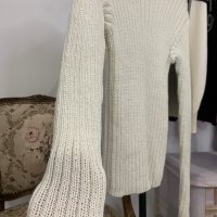 Ръчно плетен пуловер , снимка 8 - Блузи с дълъг ръкав и пуловери - 43477119