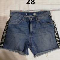 Къси секси дамски панталонки дънкови панталони за жени момичета дрехи облекло за горещо лято пролет , снимка 12 - Панталони - 37663350