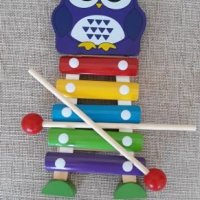 Детски дървен ксилофон, снимка 3 - Образователни игри - 26742993