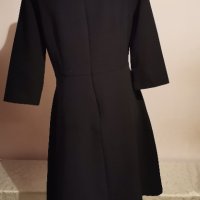 Официална черна рокля с бродерия р-р Л, снимка 11 - Рокли - 32330663