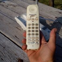 Стар телефон Panasonic #2, снимка 4 - Антикварни и старинни предмети - 27032377