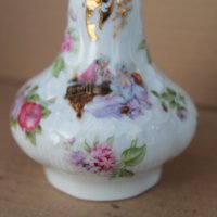 Френска порцеланова ваза ''Limoges'', снимка 5 - Антикварни и старинни предмети - 43479222