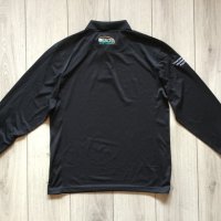 НОВА оригинална черна поло фланела блуза за голф размер L / XL от САЩ, снимка 3 - Блузи - 43584372