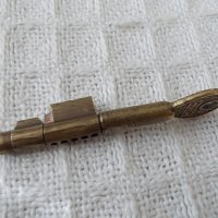 Старинен бронзов ключ №17, снимка 6 - Антикварни и старинни предмети - 33382424