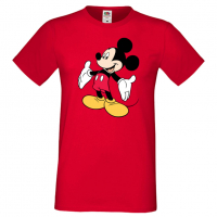 Мъжка тениска Mickey Mouse 7 Подарък,Изненада,Рожден ден, снимка 8 - Тениски - 36576508