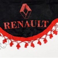 Комплект черни пердета с червени пискюли и лого, снимка 8 - Аксесоари и консумативи - 27639595