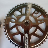 Продавам колела внос от Германия  никелирани курбели с клинове PHOENIX с 48 зъба, снимка 2 - Велосипеди - 26841637