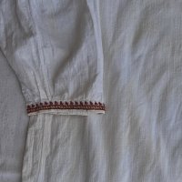 Автентична сватбена мъжка риза от Странджа, снимка 4 - Антикварни и старинни предмети - 37972070