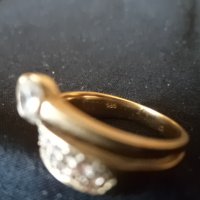 дамски златен пръстен , снимка 5 - Пръстени - 36689279