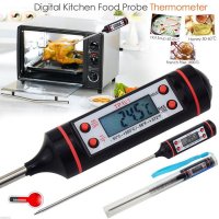 Кухненски дигитален електронен термометър за храни и на течности за мляко месо вода храни храна чай, снимка 2 - Други - 9637620