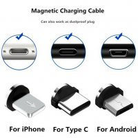 Магнитен кабел  1м 2м 3м, снимка 15 - USB кабели - 21987817