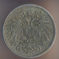 Австрия 10 хелера 1915 година, снимка 2 - Нумизматика и бонистика - 39016101
