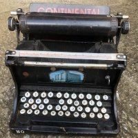 стар ламаринен макет /реклама/ на пишещи машини "CONTINENTAL", снимка 3 - Антикварни и старинни предмети - 40773621