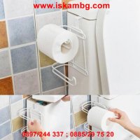 Поставка за тоалетна хартия 16 х 17 х 9 см., снимка 3 - Други стоки за дома - 28585771
