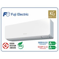 Хиперинверторен стенен климатик Fuji Electric RSG09KGTE SEER 8.52 A+++ SCOP 5.11 A+++, снимка 1 - Климатици - 37975973