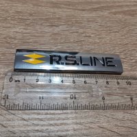 Renault R.S. Line Рено Р.С Лайн емблеми, снимка 2 - Аксесоари и консумативи - 32993415