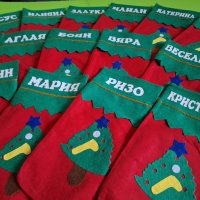 Коледен чорап с име, снимка 2 - Коледни подаръци - 43232115