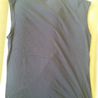 Мъжка тениска без ръкав тъмносиня , снимка 2 - Тениски - 33018539