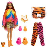 Barbie® Cutie Reveal™ Кукла Супер изненада "Jungle Series" - Тигър HKP99, снимка 2 - Кукли - 40281277