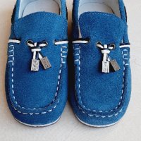 Бебешки Моксаини за момче от велур в 3 цвята №20-№25, снимка 2 - Бебешки обувки - 33523321
