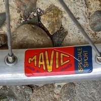 Ретро шосейни капли Mavic с главини  Ofmega, снимка 2 - Части за велосипеди - 40107625