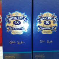 chivas regal 18-празно шише 1бр и кутия 1807220951, снимка 1 - Колекции - 37421785