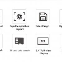 Инфрачервена термовизионна камера, Noyafa, NF-521, 2000 пиксела, NF-521, Micro SD, Червена/Черна, снимка 4 - Друга електроника - 36879987