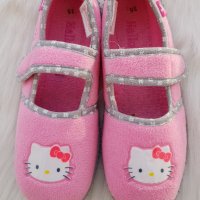 Нови пантофи Hello Kitty №35, снимка 5 - Детски пантофи - 38763575