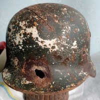 Шлем от Втората световна война М 35, снимка 3 - Антикварни и старинни предмети - 43805403