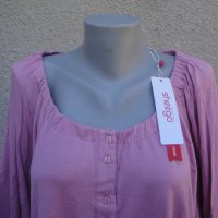 4XL Нова блуза Sheego пепелно розово , снимка 2 - Туники - 33205172