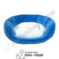 Легло за Домашен Любимец - S, M, L размер - Синьо-Бяла разцветка - PetsWin, снимка 3 - За кучета - 33261127