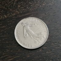 Mонета - Франция - 5 франка | 1974г., снимка 2 - Нумизматика и бонистика - 28469893