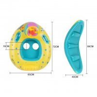 Надуваема детска лодка / пояс със сенник, снимка 6 - Други - 37208886