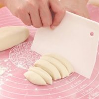 гладка шпатула пластмасова за измазване заглаждане декориране рязане на торта крем тесто, снимка 3 - Аксесоари за кухня - 33320977
