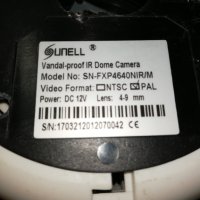 Vandal - proof IR Dome Camera , снимка 4 - IP камери - 28447600