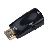 Мини преходник HDMI към VGA + аудио, снимка 2 - Други - 29027194