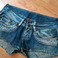 H&M, bershka, pepe jeans -дънкови панталонки, снимка 5 - Къси панталони и бермуди - 32286900