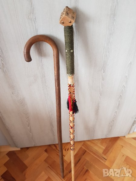 Два стари туристически бастуна, снимка 1