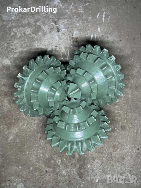 Сондажно триролково длето 244мм, снимка 1