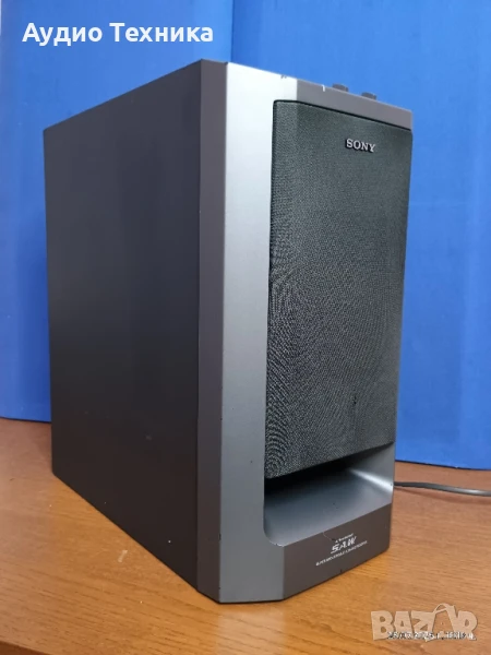 Активен субуфер SONY SA-WMS225. 6 инча 50 вата. Много добър бас!, снимка 1