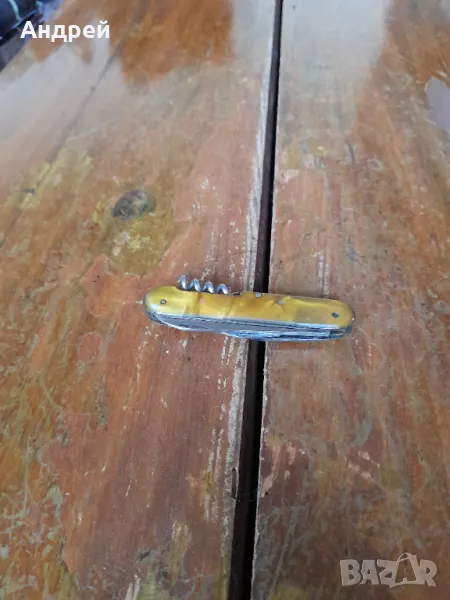 Стар джобен нож,ножче,ножка #103, снимка 1