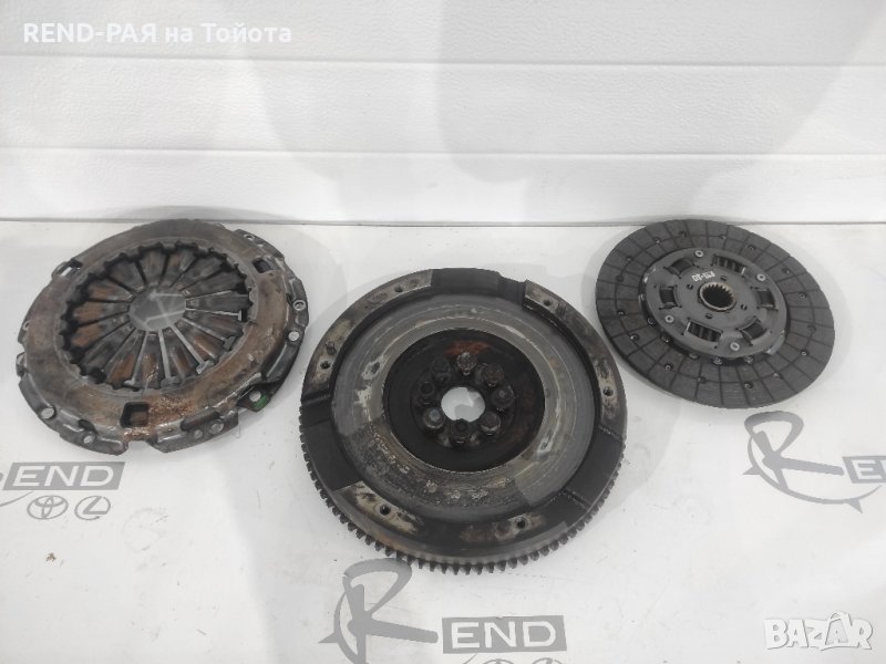 Комплект твърд маховик със притискател и феродо Corolla Verso 2001-2003 1CD , снимка 1