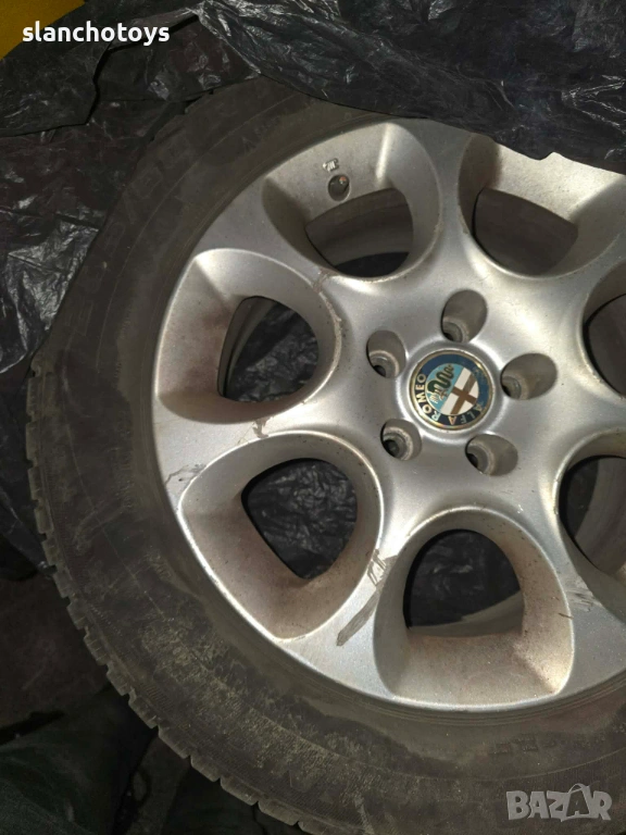 Джанти 16-ки+ гуми за Алфа Ромео 159 или друг автомобил, снимка 1