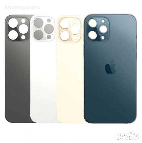 Капак батерия Оригинален Оборудван за iPhone 12 Pro Max 6.7 / Бял / СМЕНЕНО СТЪКЛО / КЛАС B Баркод :, снимка 1