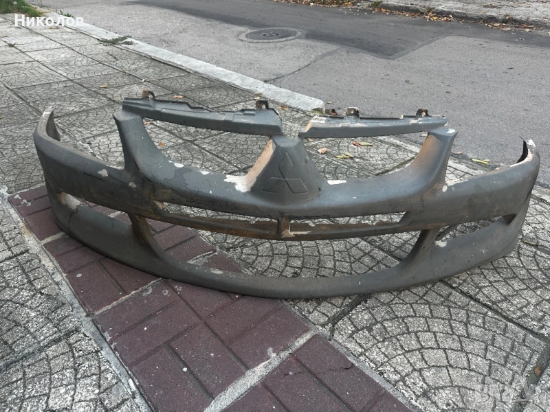 Предна броня за Mitsubishi evo 8, снимка 1