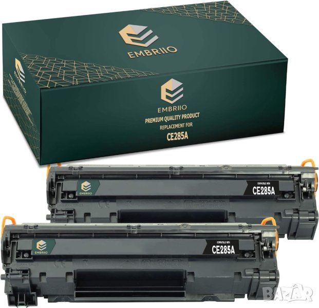 Комплект от 2 тонер касети CE285A , снимка 1