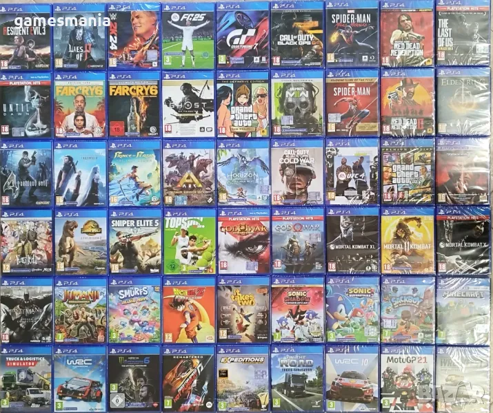 [ps4/ps5] Над 400 игри Оригинални игри за PS4/ПС4/Playstation 4/GAMES MANIA, снимка 1