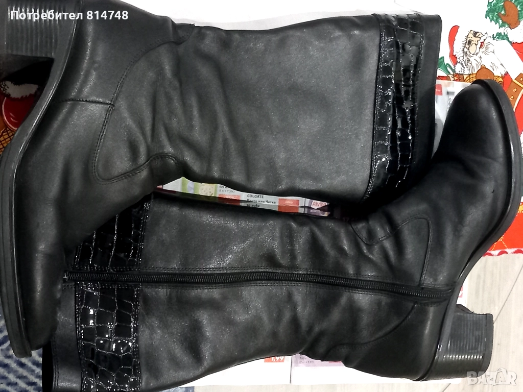 Дамски ботуши използвани, снимка 1