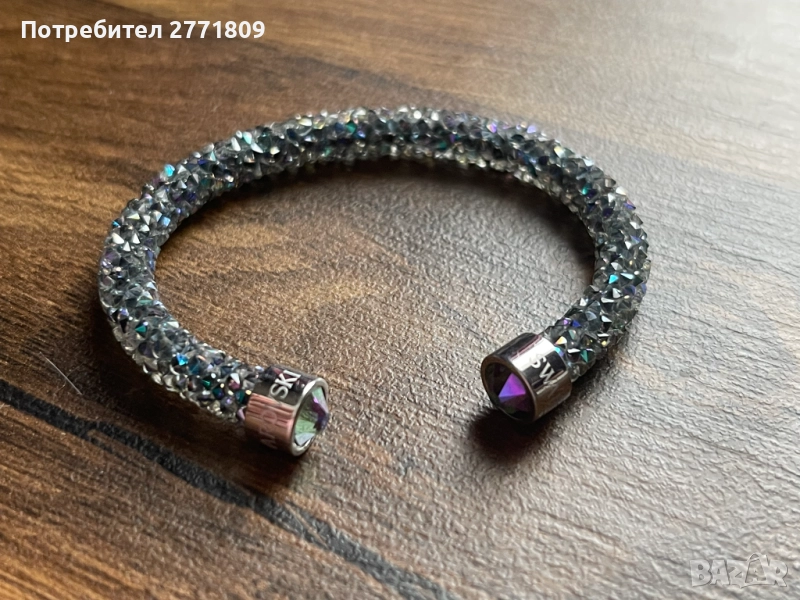 Гривна с камъни - Swarowski, снимка 1